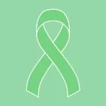 Lime Lymphoma Cancer Awareness Ribbon