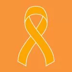 Orange Leukemia Awareness Ribbon