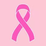 Pink Breast Cancer Awareness Ribbon